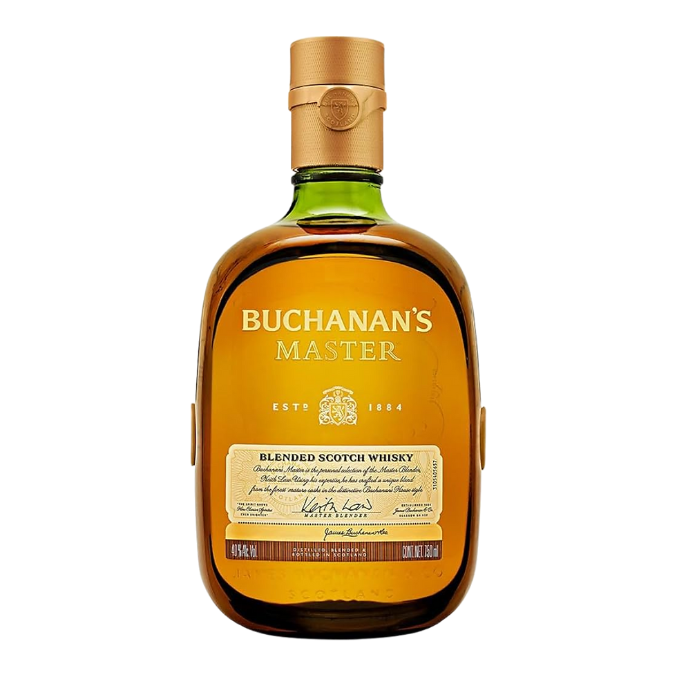 Buchanan's, Master 750ml, Whisky Escocés, Añejado 15 Años, Dulce y Cremoso