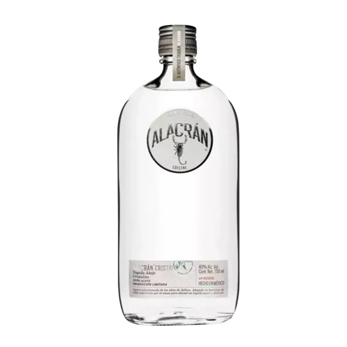 Tequila Alacrán Cristal Añejo 750ML
