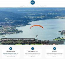 Website für Tourismus GmbH TTT