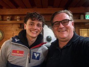 ÖSV-Hoffnung Elias Medwed zu Gast im Gasthof Maria Kirchental