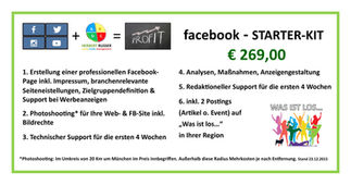 facebook STARTER-KIT € 269,90