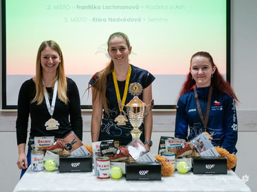 Bára Novotná obhajuje vítězství v TlapCUPu