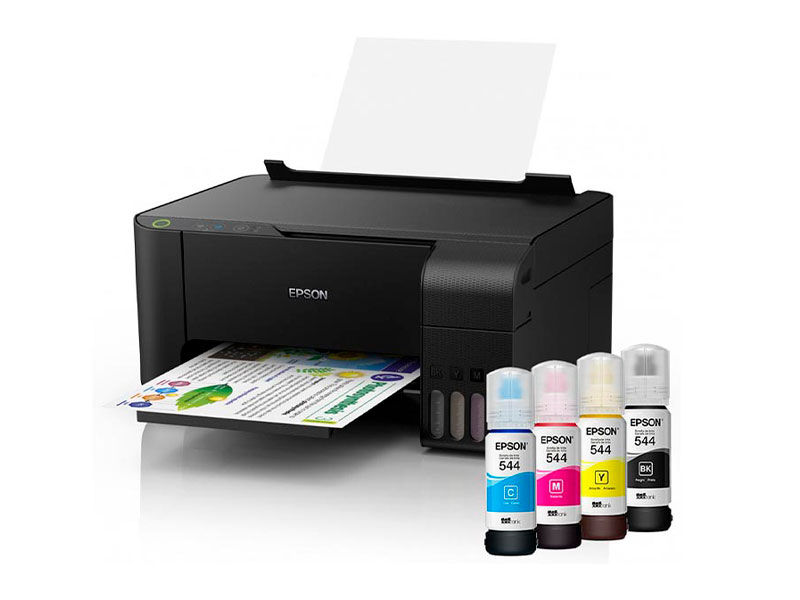 Miniatura: Multifuncional de tinta Epson EcoTank L3210, Imprime / Escanea / Copia / USB