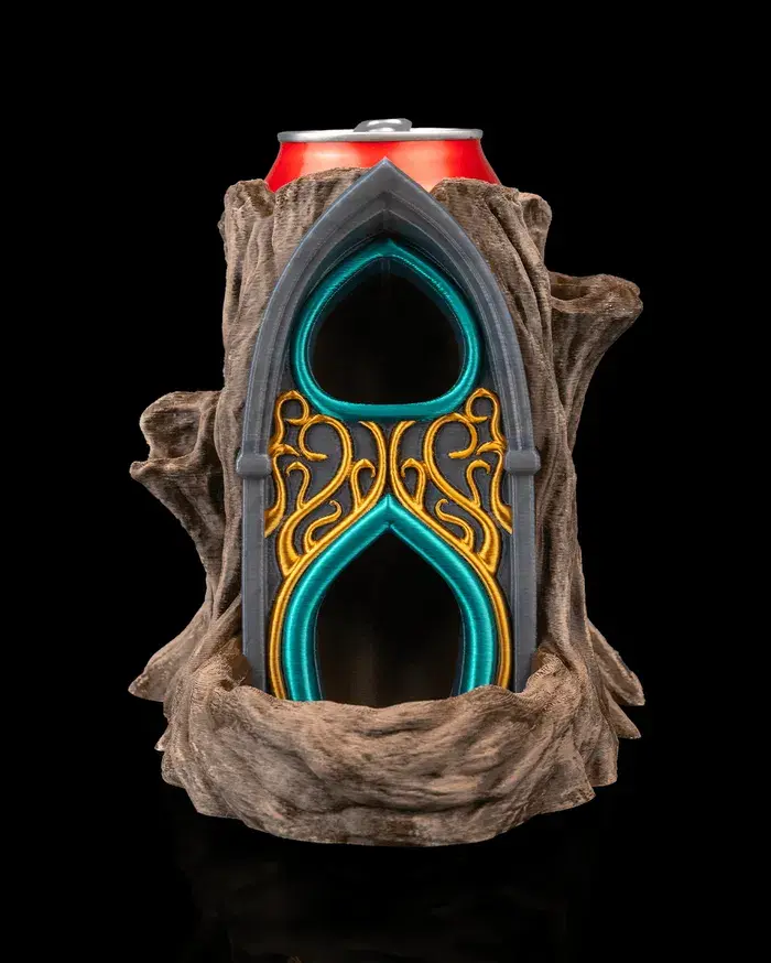 Thumbnail: Verdant Sanctuary Can Holder & Dice Tower | STLFlix