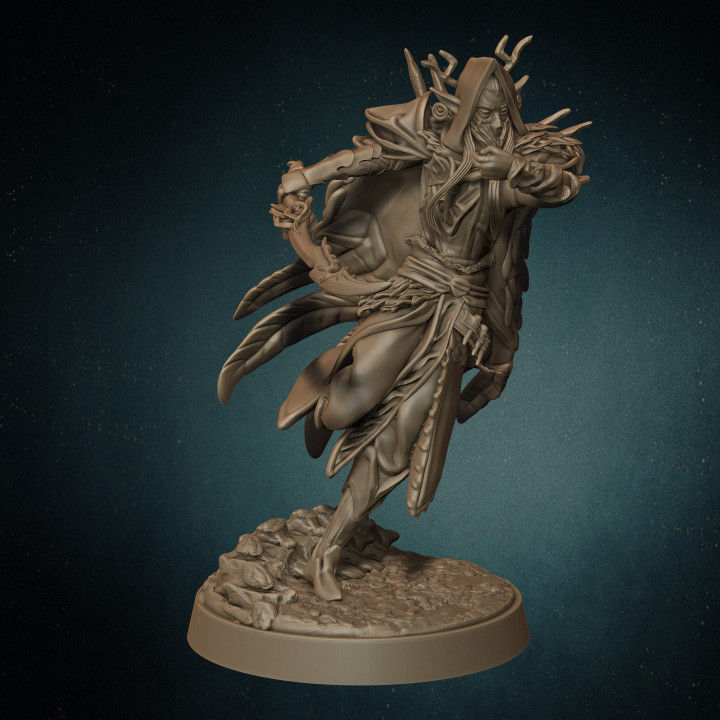Thumbnail: Wood Elves - Male - 4 Poses - Whispering Forest II | Monolith Arts 