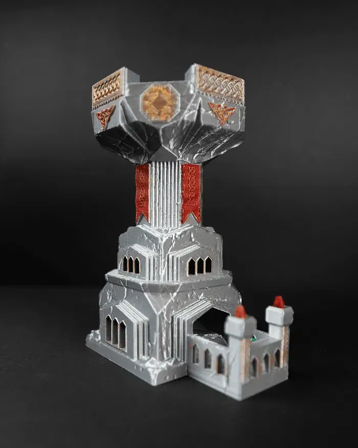 Thumbnail: Dwarven Dice Tower | STLFlix