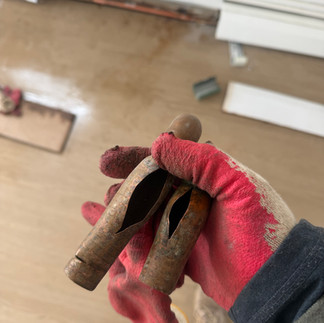 暖气水管 结冰冻裂维修