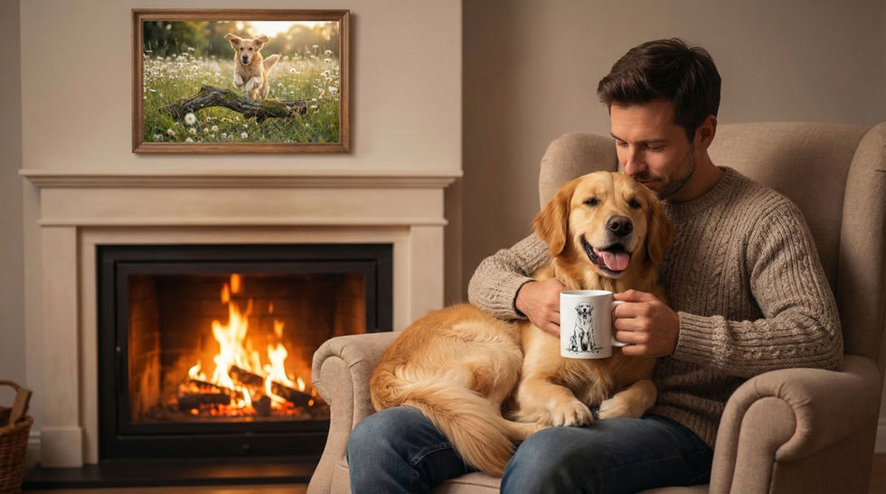 Extra-large pint-size personalised pet mug for coffee, tea, or beer