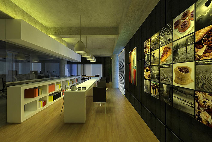 asiana office break out corner