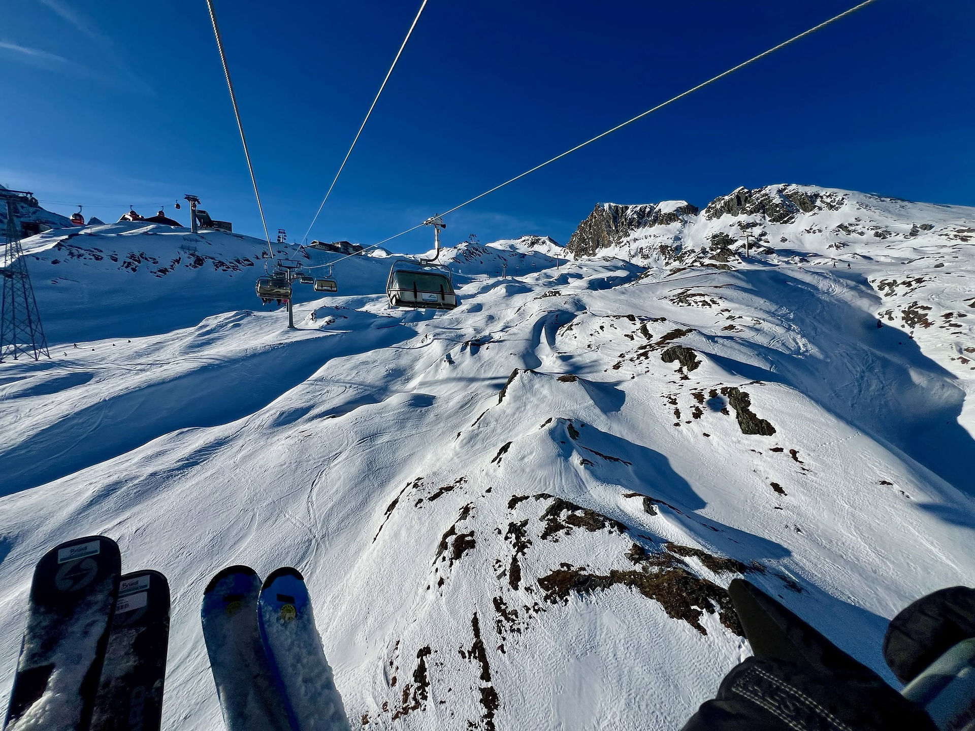Kaprun ledovec Kitzsteinhorn lyžování