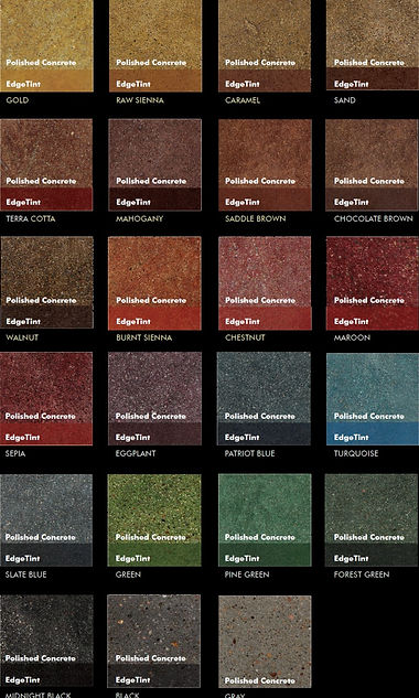 Concrete Stain Colors