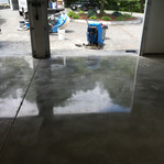 Light grinding and polishing to a high shine