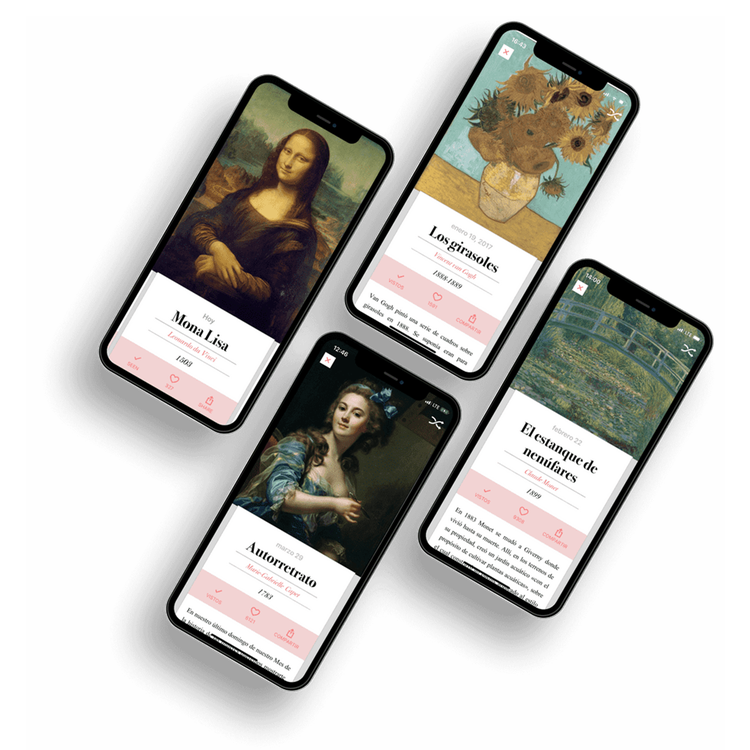 7 apps de arte que necesitas tener para aprender algo nuevo todos los días