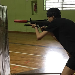 Laser Tag Singapore play in multi-purpose hall