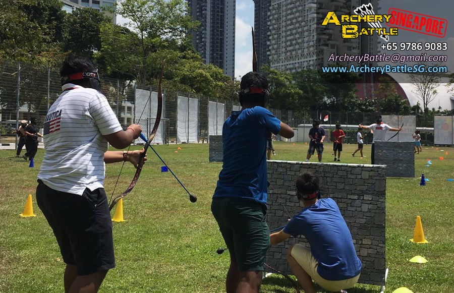 Archery Tag Singapore Carnival Event