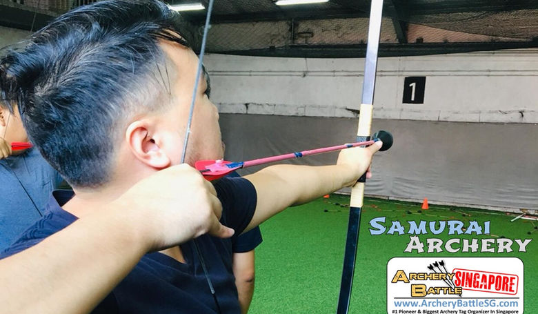 samurai archery at teambondingsg