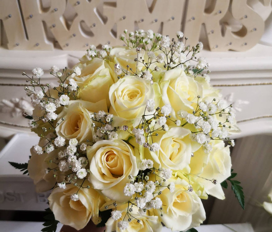 Wedding Flowers Bouquets silk posies bridesmaids northamptonshire