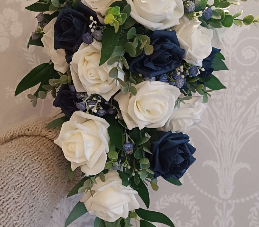 silk wedding flowers Northamptonshire
