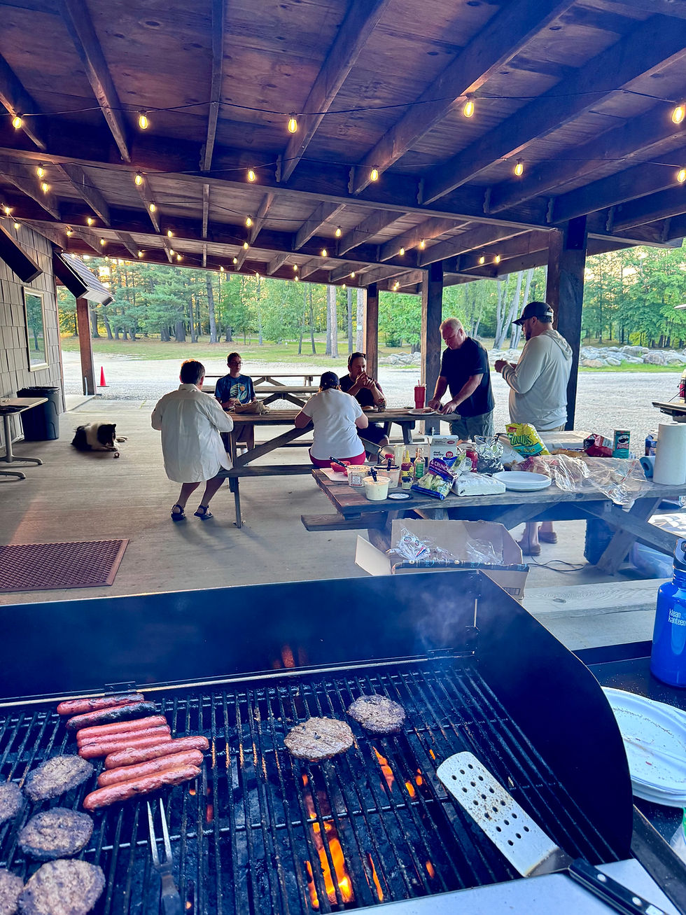 Group Dinner at Camp Ground 2024