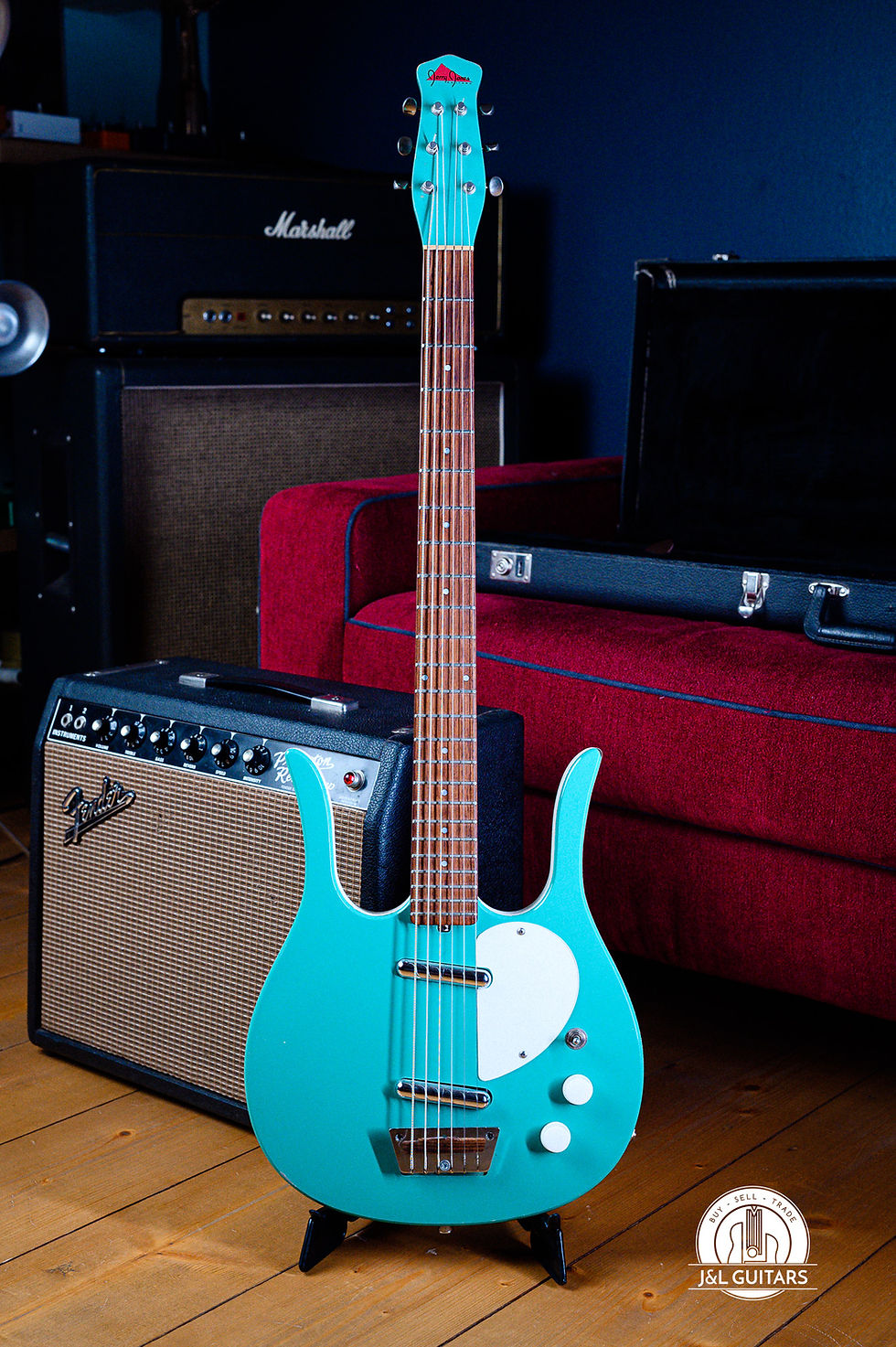 Thumbnail: Jerry Jones Longhorn Baritone  Seafoam Green