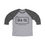 Thumbnail: Copy of "THE OG" Unisex Tri-Blend 3\4 Raglan Tee w/black print