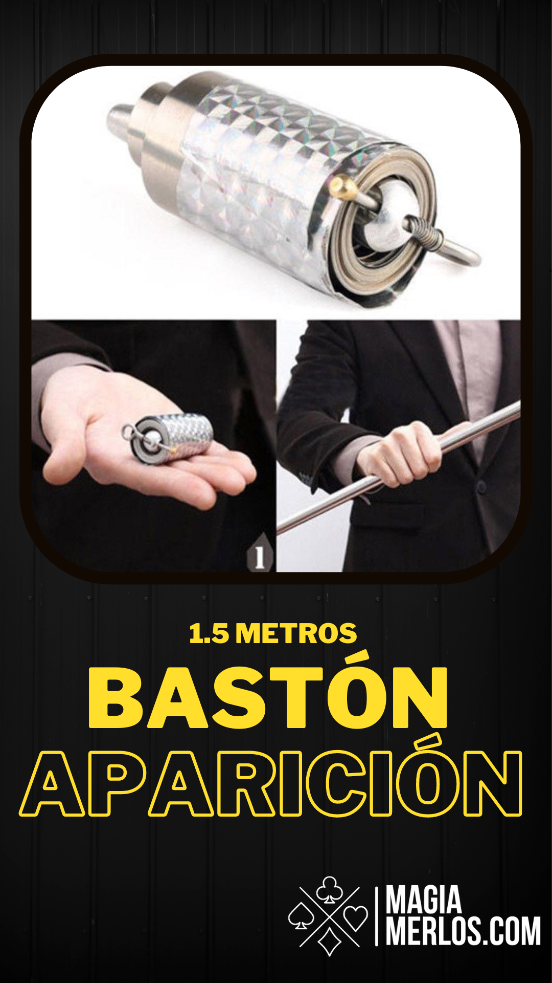 Bastón Aparición + Descarga