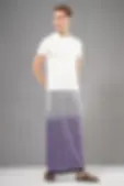 two_tone_lungi|dhoti_grey_purple_side_pose