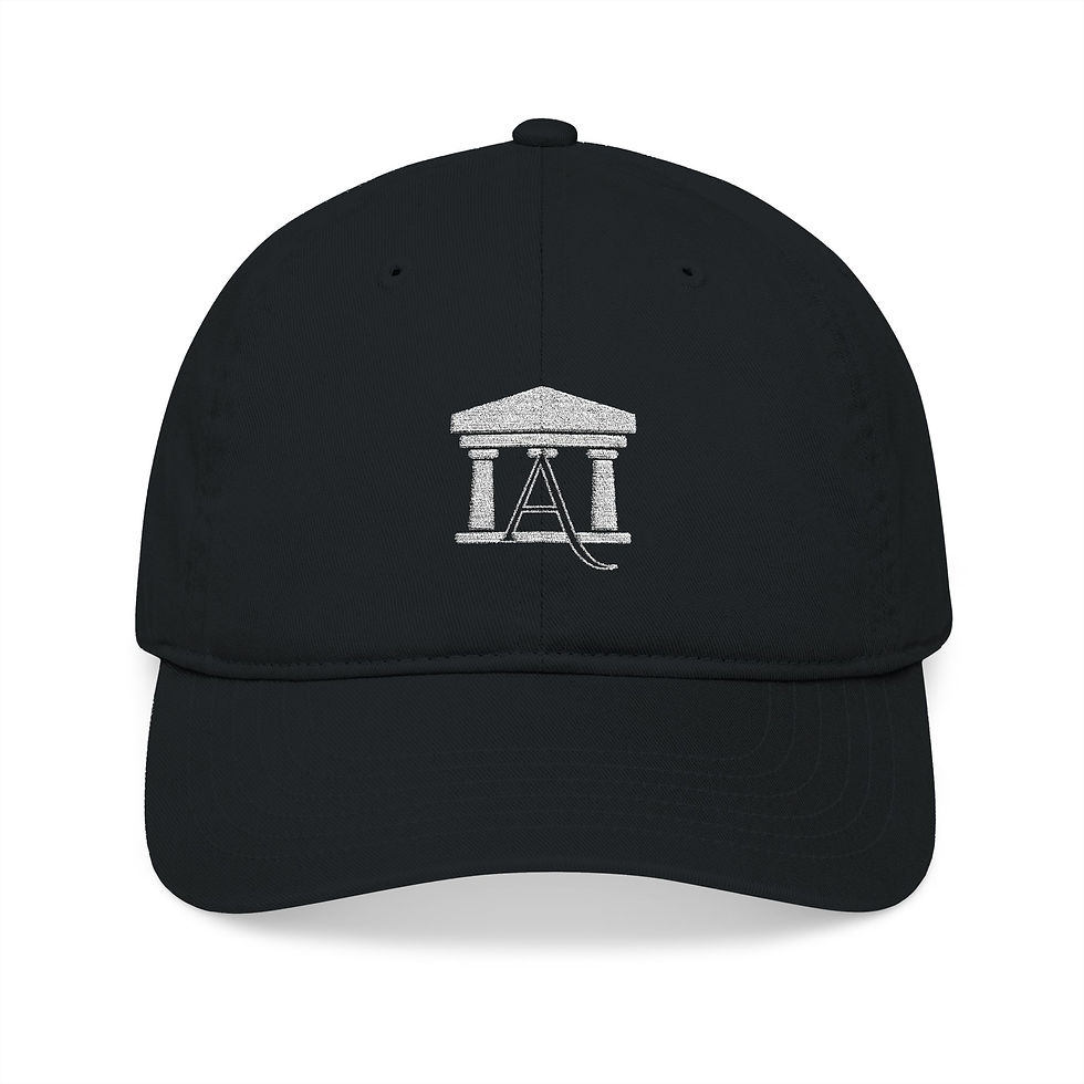 Thumbnail: Embroidered Cap in Black