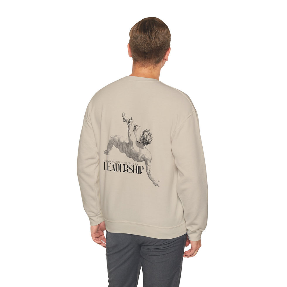 Thumbnail: Unisex Heavy Blend™ Crewneck Sweatshirt: RISES & FALLS