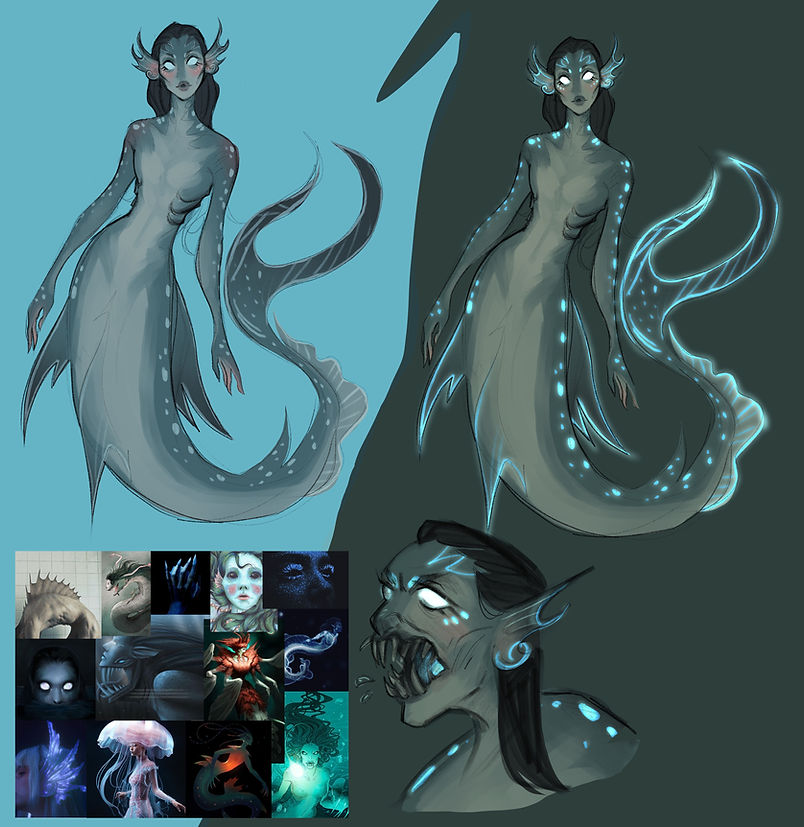 Siren Concept art