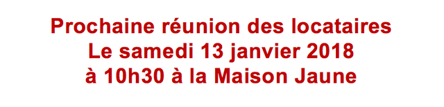 Compte-rendu de la réunion des locataires de l'îlot 8 (9 décembre 2017)