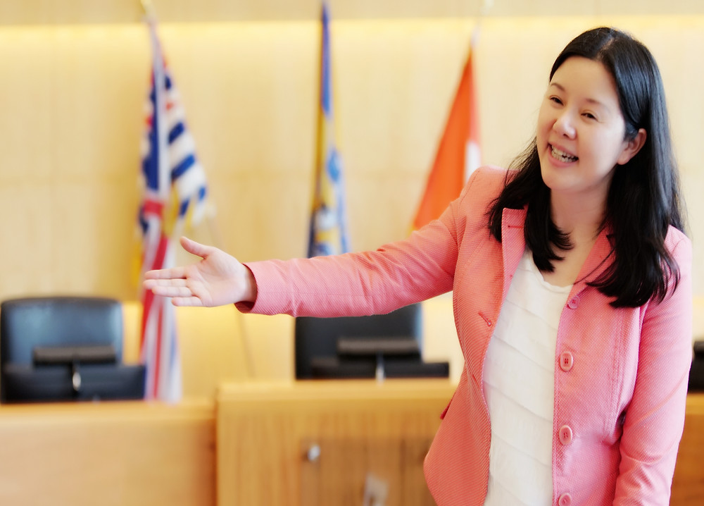 Sophia Zhang, Chair of WS Immigrant and Multicultural Services Society