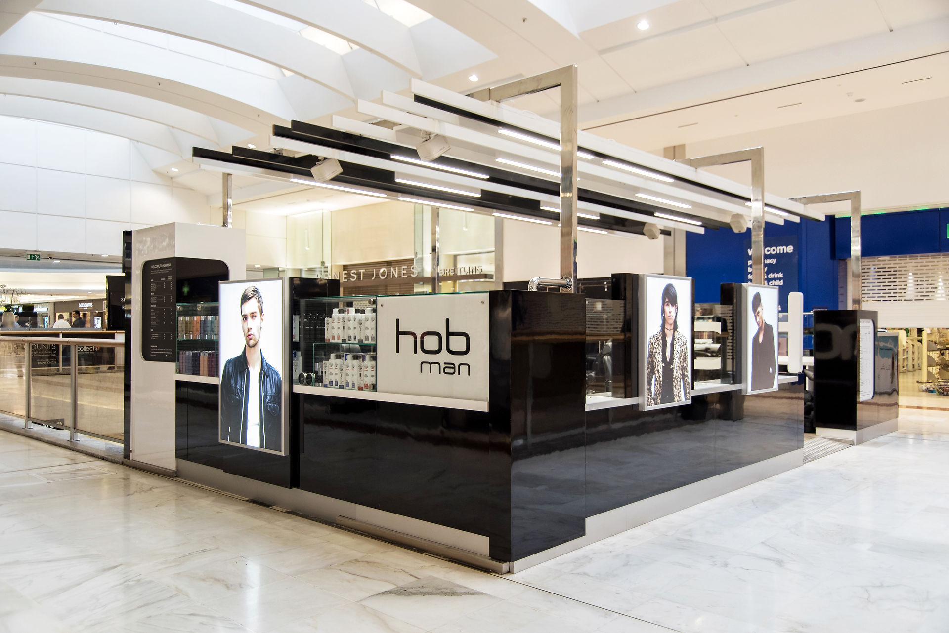 HOB Man retail design