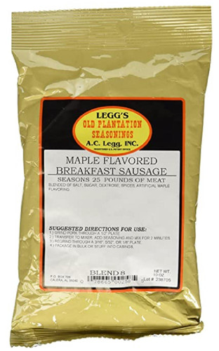 AC Leggs Maple Breakfast Sausage Seasoning Blend