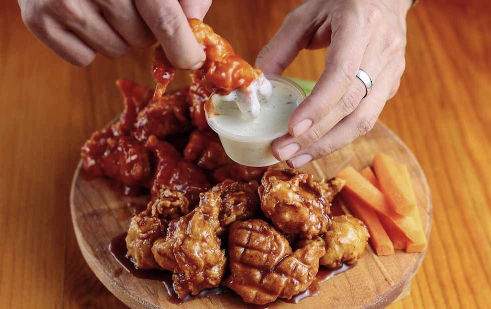Thumbnail: AC Legg Barbecue Marinade - Blend 129 – 9.5 oz on chicken wings