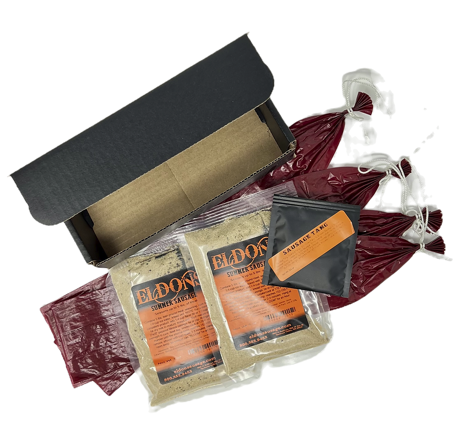 Thumbnail: Eldon's Summer Sausage Kit Open