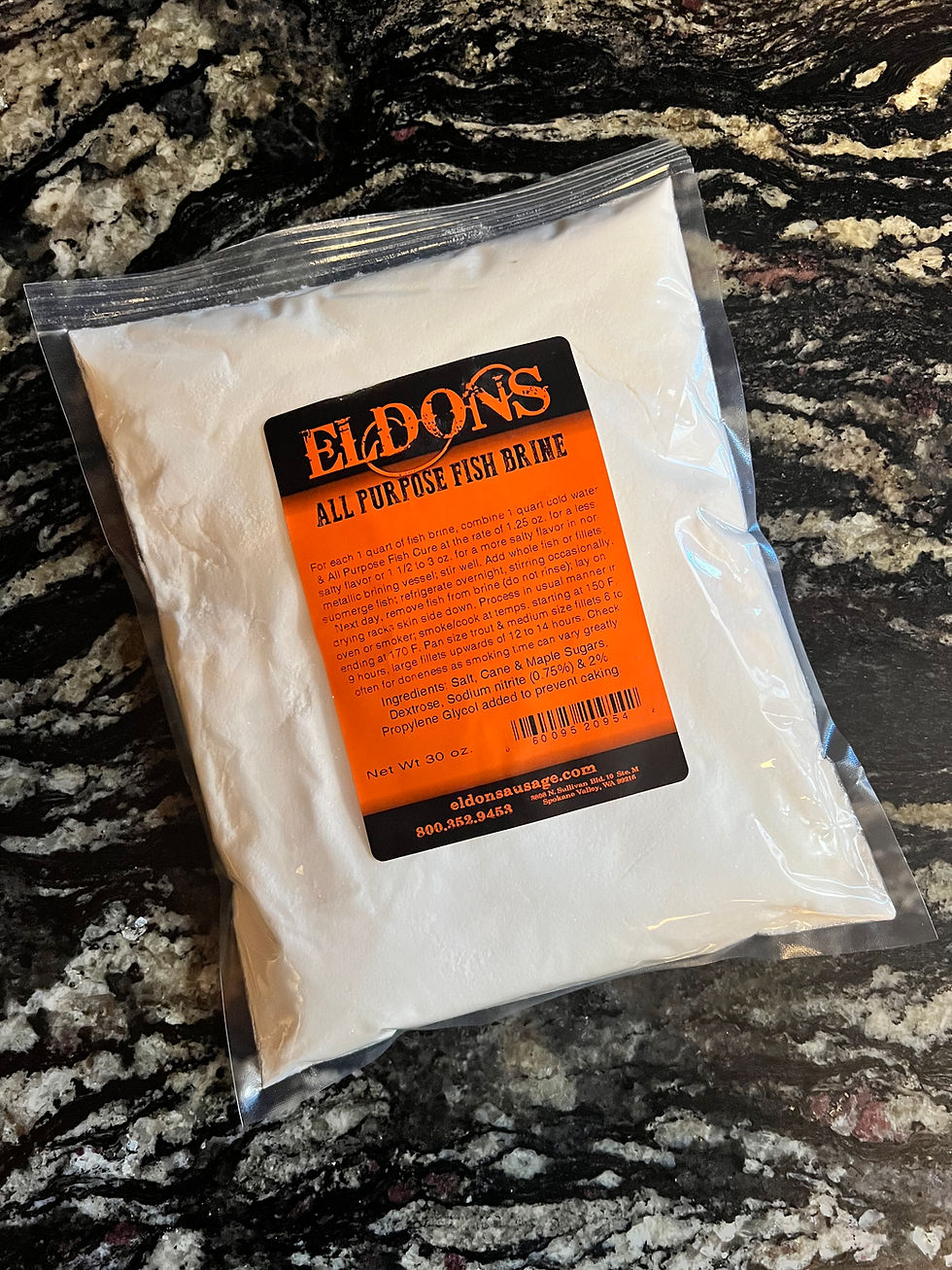 Thumbnail: Eldon's All Purpose Fish Brine makes 6 gallons of brine