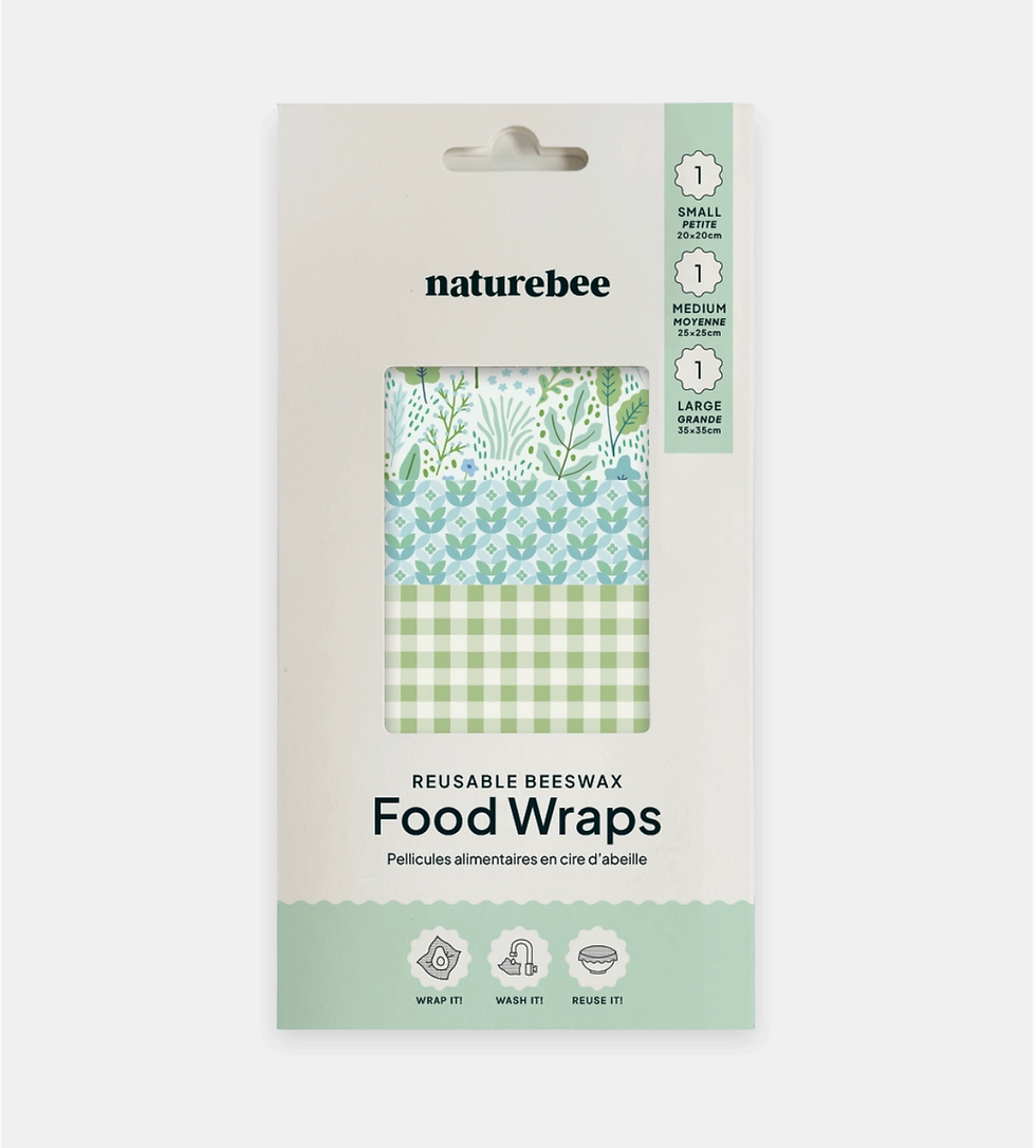 Thumbnail: 🇨🇦 Beeswax Wraps | 3 Pack | Nature Bee