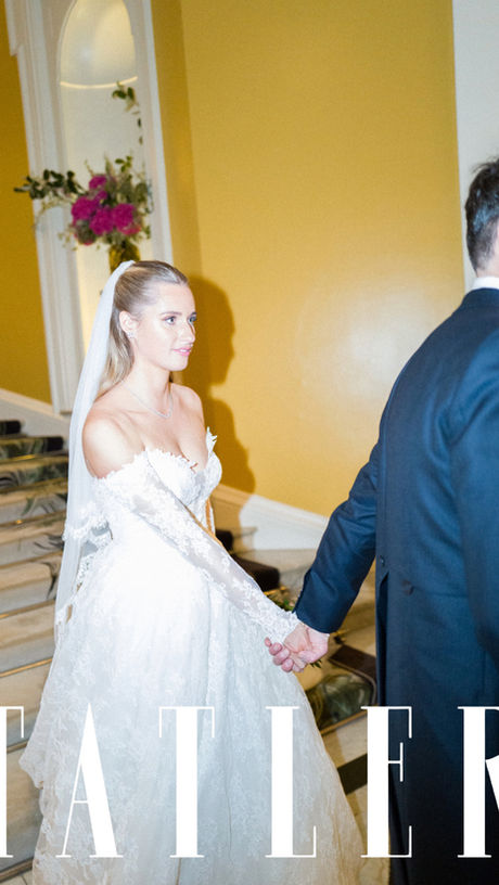 Isobel & Nick's Claridge’s Wedding Photographer London | Chic Luxury Hotel Weddings