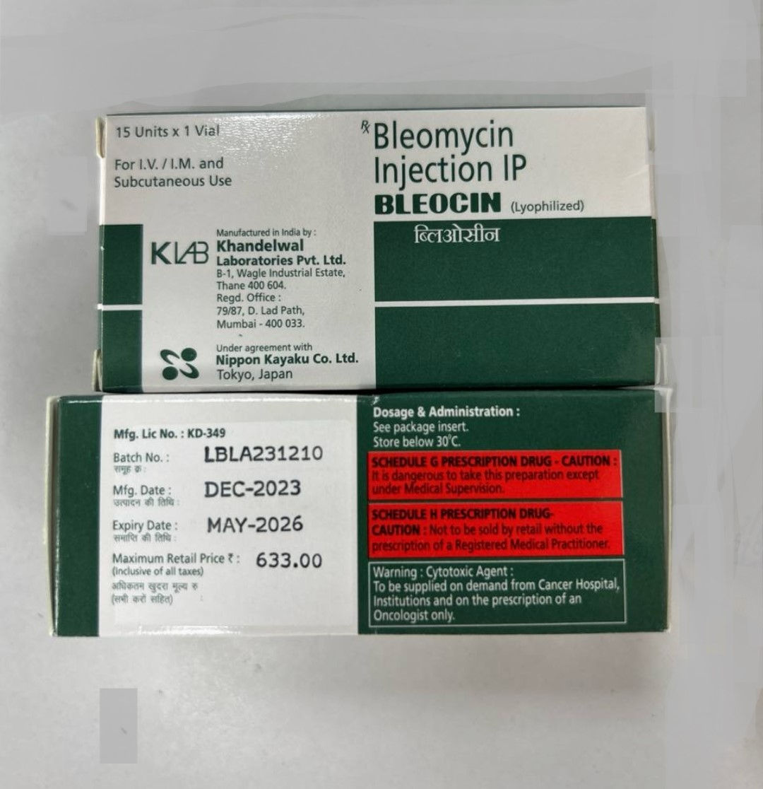 Блеоцин 15мг №1 Індія-Японія