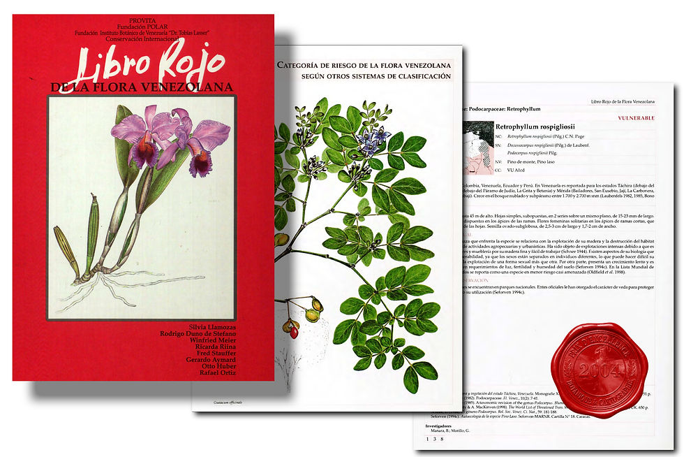 Libro Rojo de la flora venezolana
