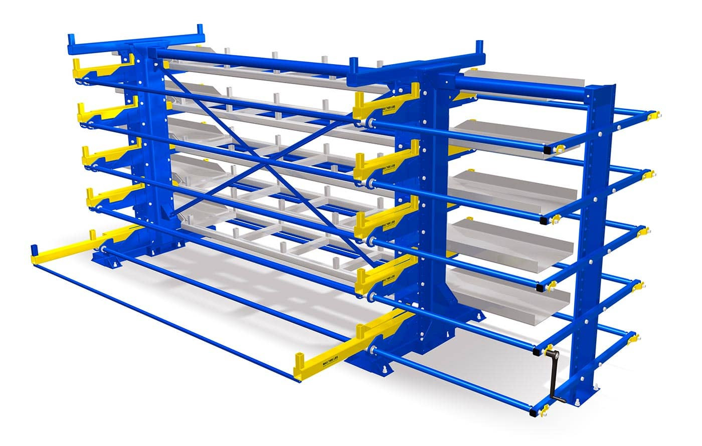 Glide-Out Cantilever Rack