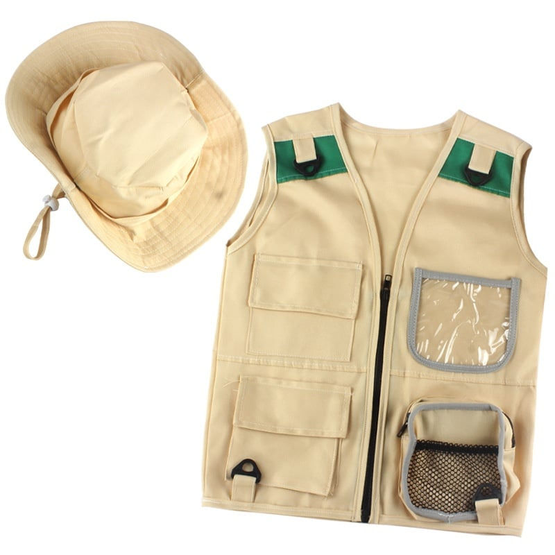 Children's Outdoor Explorer Role Play Costume Vest