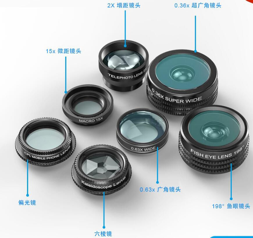 Thumbnail: Universal Fisheye + Wide Angle Macro Lens for Phones