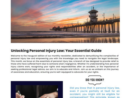 Introducing 'Injury Insider': Your Essential Guide to Navigating Personal Injury Law