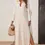 Miniature : V-Neck Soft Cotton Maxi, Cover-Up