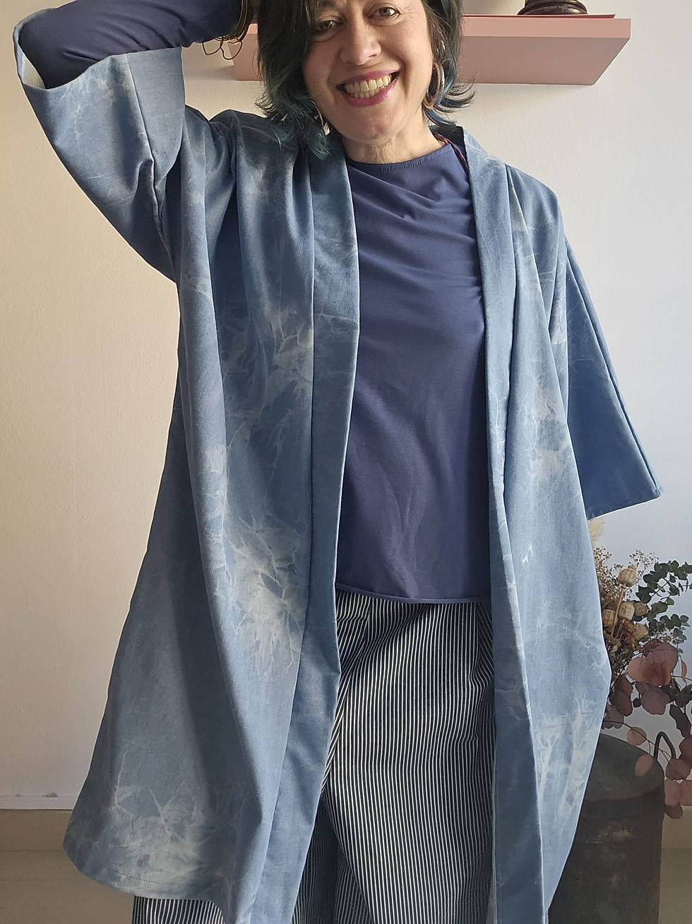Miniatura: KIMONO NARCISO LUNGO