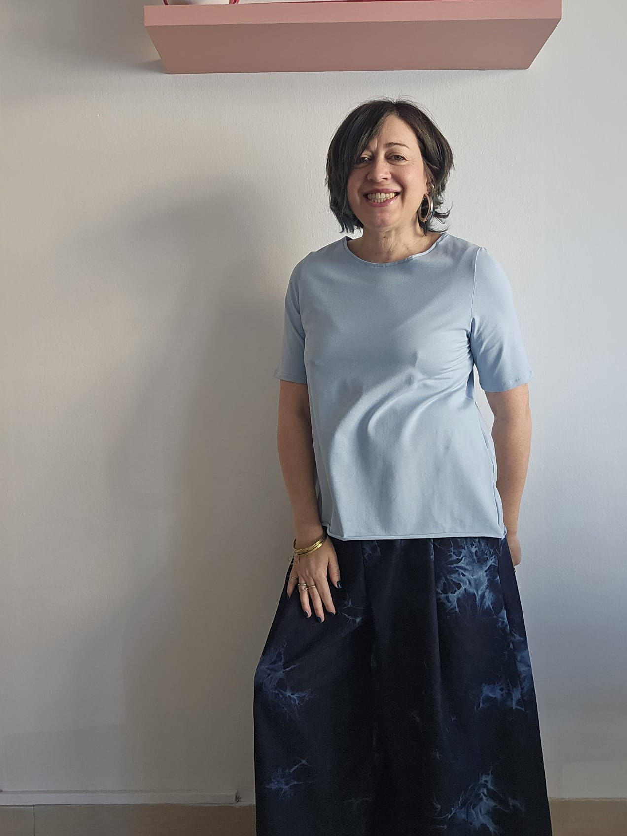 PANTALONE LAVANDA COTONE