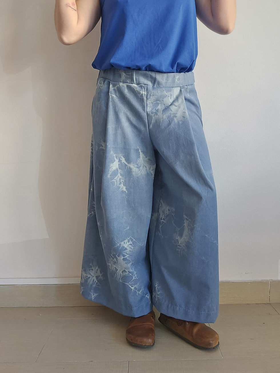Miniatura: PANTALONE LAVANDA COTONE