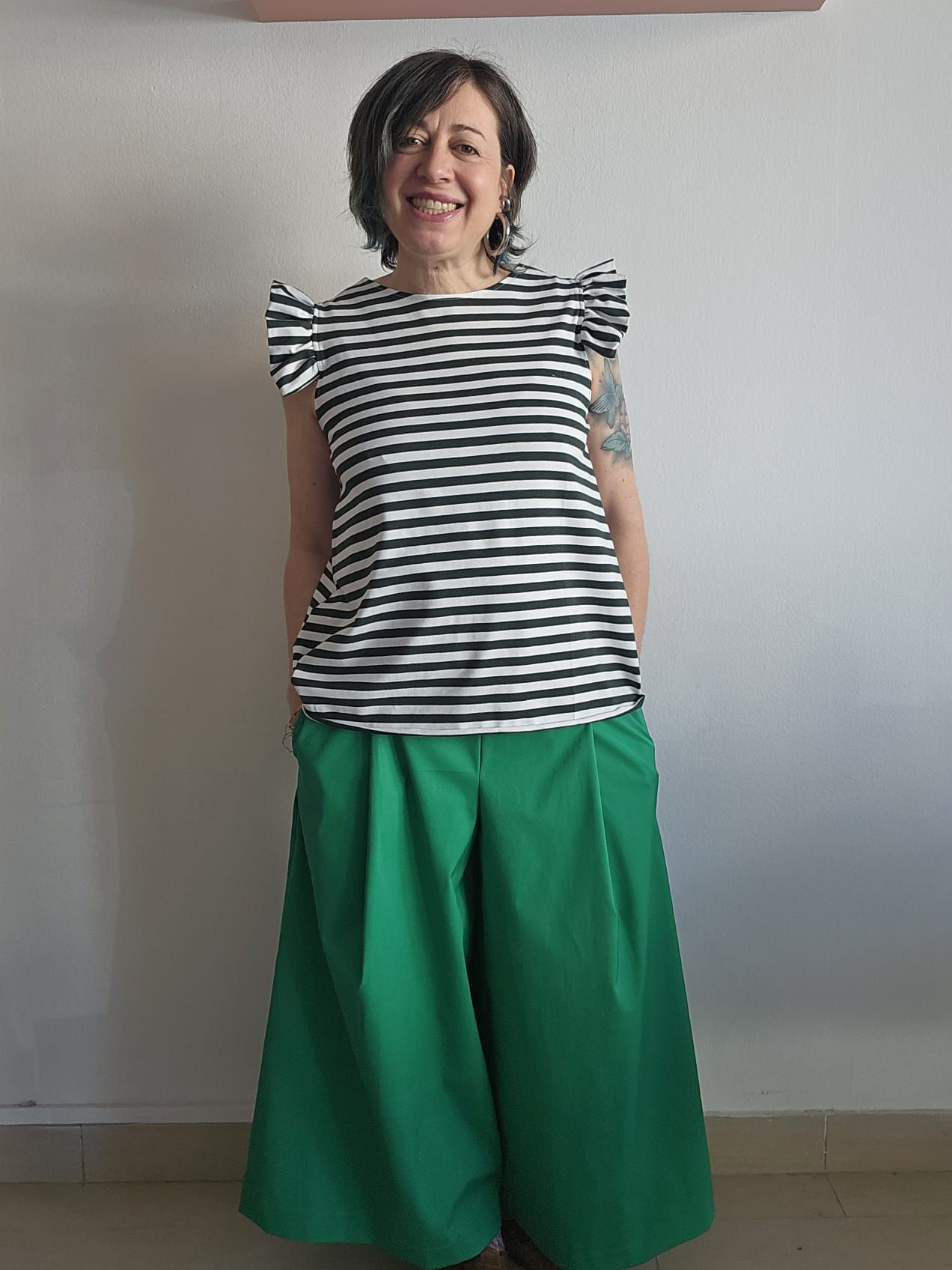 PANTALONE LAVANDA COTONE